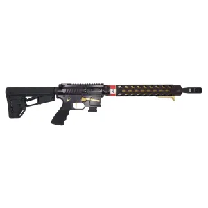 JP Enterprises GMR-15/PSC-17 Direct Blowback Dual-Charge, 9mm, 14.5 P&W Barrel, 1- 10rd Magazine, Gun Candy Chameleon Phoenix, Rifle