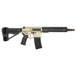Blackout Dynamics Quantum DTL-X Helix, .223 Wylde, 11.5 Barrel, 1- 30rd Magazine, Slick Side, CLR/GRN, Pistol