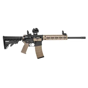 Tippmann Arms M4-22 Pro TS20 .22LR 25rd 16 Barrel Red Dot Sight FDE Rifle
