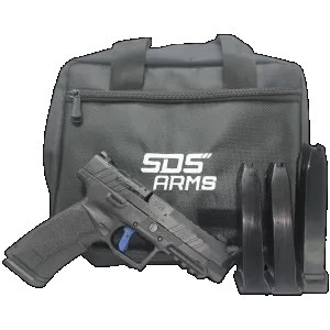 Tisas PX-9 Gen 3 Tactical Comp 9mm Range Bundle w/ 4 Magazines & Soft Pistol Case