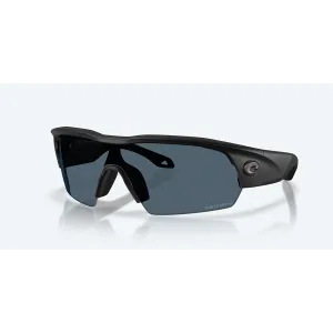 Costa Pilothouse, Gray Lenses, Matte Black Frame, Sunglasses