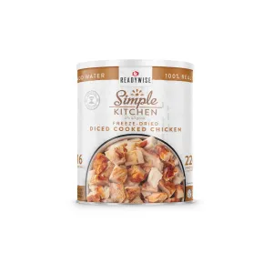 ReadyWise Simple Kitchen FD Diced Chicken - 16 Serving Can
