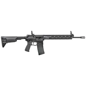 Springfield Armory Vault Gun Saint Edge 223 Rem,5.56 NATO 16 30+1 Black Hard Coat Anodized Adjustable Bravo Mod 0 SopMod Stock Rifle