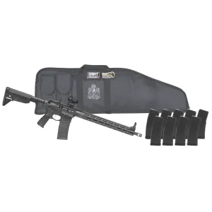 Springfield Armory Vault Gun Saint Victor 5.56mm 16 Black Rifle Bundle w/ 10x 30rd Mags, & Vortex Red Dot