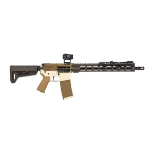 Shark Coast Tactical SCC06582DRAKE Drake Bundle 5.56 NATO 30+1 16 Black Melonite Threaded Barrel, Aluminum Receiver w/Picatinny Rail, M-LOK Handguard, Magpul MOE SL Black Polymer Stock, Magpul MOE Gr