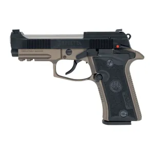 Langdon Tactical Tech 80X32ZTJBN Beretta Cheetah 80X 32 ACP 12+1 3.90 Stainless Barrel, Black Bruniton Carbon Steel Optic Ready/Serrated Slide, Bronze Anodized Aluminum Frame w/Picatinny Rail, Textur