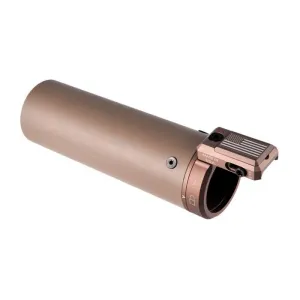 SUPPRESSOR SHIELD UNIVERSAL WITH RAIL ATTACHMENT & UNITY SIGHT