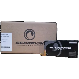 Scorpion Ammo Subsonic Competition 9mm 147gr RN USPSA Match Certified Ammunition 1000rd Case