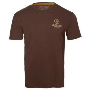 Leupold Mule Deer Magazine Tee Brown Heather S