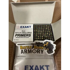 EXAKT Small Rifle Primers - 340,000 Count Pallet w/ FREE SHIPPING