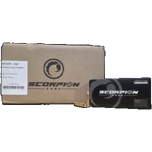 Scorpion Ammo 38 Special 125gr FP Ammunition 1000rd Case