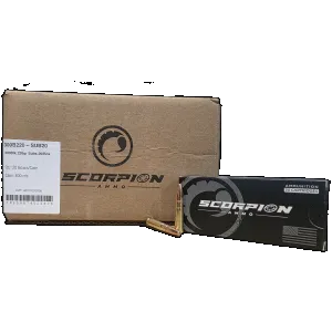 Scorpion 300 Blk 220gr SUBSONIC Ammunition 400rd Case