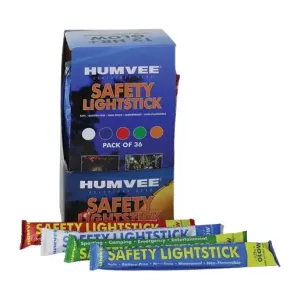 CAMP HMV-LS-6DB36 HUMVEE LIGHTSTICK 6IN     36 PCS