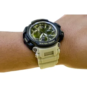 CAMP UZI-W-1708-K UZI SHOCK DIGITAL WATCH KHAKI
