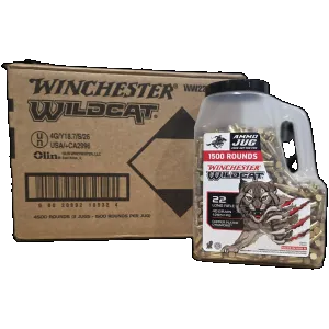 Winchester Wildcat Rimfire .22lr, 40gr CPD, 4500rd Case