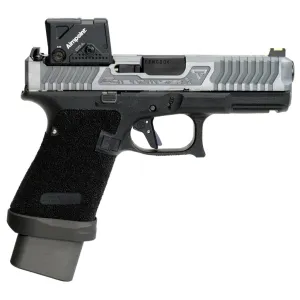 TTI G19 Combat Master X 9mm Aimpoint COA Grey Slide Timney Trigger 3 Mags Custom Stipple Pistol