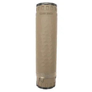 Precision Armament TiTrex Suppressor, 300Ti Titanium Core (FDE)