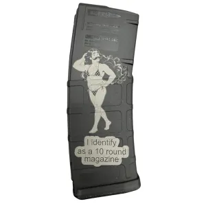BHA Custom Lasered Identify 30rd AR-15 Magazine