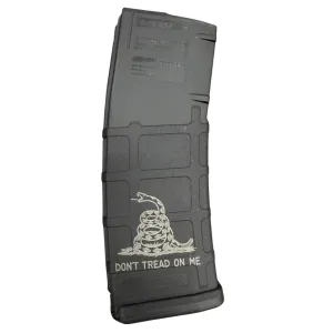 BHA Custom Lasered Don't Tread on Me 30rd AR-15 Magazine