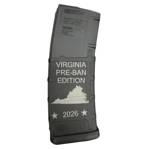 BHA Custom Lasered Virginia Pre-Ban 30rd AR-15 Magazine