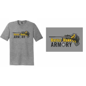 The District Tri-Blend BattleHawk Armory T-Shirt - Gray - Medium