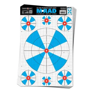 Thompson Targets M-Rad 12.5x19 Paper Targets 10 Pack