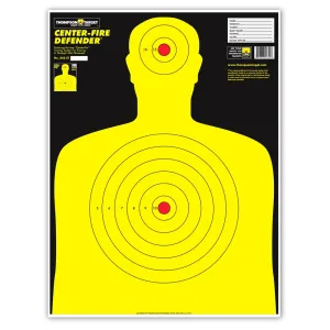 Thompson Targets Center-Fire Silhouette 19x25 Paper Targets 5 Pack