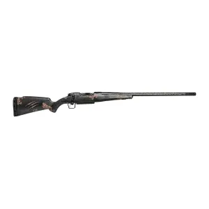 Fierce Firearms ROGSCX7PRC22BT Carbon Rogue XP 7mm PRC 3+1 22 Carbon Fiber Match Grade Threaded Barrel, Black Cerakote Steel Drilled & Tapped Receiver, BiPod Rail Forend, Trophy Camo Fixed Carbon Fib