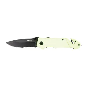 RUKO RUK0144SHG-CS   440A 3-1/4HIVIZ GRN FOLDING