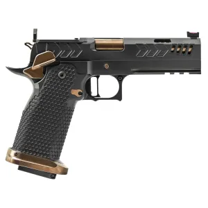 CNC Gunworks Akira, 9mm, 4.6 Ported Bull Barrel, 2 Magazines, RMR Ready, Rose Gold Accents, Pistol