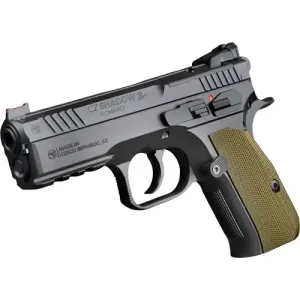 CZ CUSTOM SHADOW 2 COMPACT CUSTOM 9MM 4 15RD BLACK GREEN
