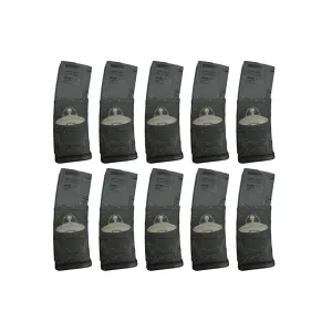 BHA Custom Lasered Forest Flight 30rd AR-15 Magazine 10 Pack