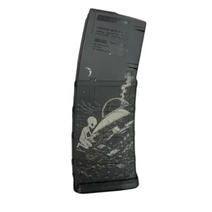 BHA Custom Lasered Crash Landing 30rd AR-15 Magazine