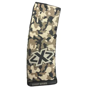 BHA Custom Lasered Camo Exigent Defense Logo 30rd AR-15 Magazine
