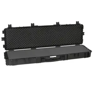 X-LONG GUN CASE BLK PRE CUBED FOAM