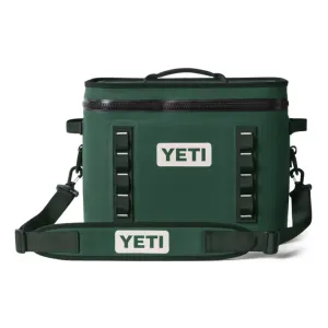 Yeti Hopper Flip 18 Black Forest Green Soft Cooler