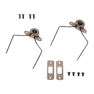 Unity Tactical Mark 2.0 Modular Attach Rail Kit w/Ops-Core Clamp, Flat Dark Earth