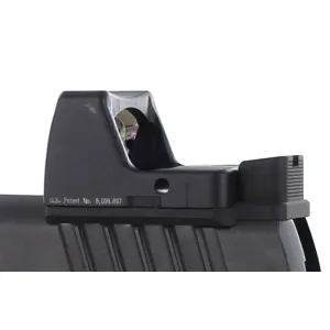 Dawson Precision(R) Optic (DPO) Reflex System for Trijicon RMR, Tactical Height, Black Rear Co-Witness