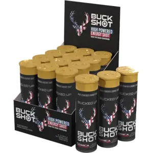 BUCKED UP 2OZ ENERGY SHOTS ROCKET POP 2-12 PACKS