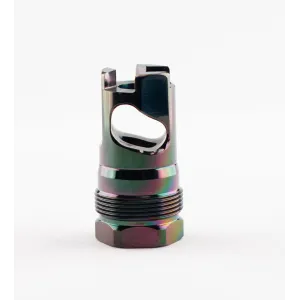 Rearden Mfg RPB, 1/2x28 Threads, Black Rainbow, Muzzle Brake