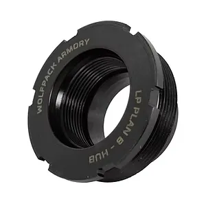 Wolfpack Armory Plan B Low Profile HUB Adapter, Black Nitride