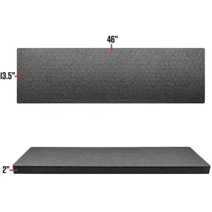 RAGAR CROSSLINK FOAM INSERT 46''X13.5'' FOR HARD RIFLE CASE