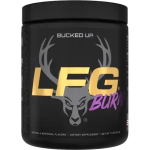 BUCKED UP PRE-WORKOUT LFG BURN RAZZLE DAZZLE 30 SERVINGS