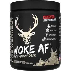 Bucked Up Woke AF Pre-Workout White Gummy Deer