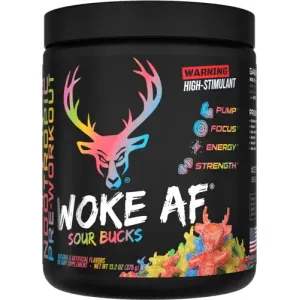 Bucked Up Woke AF Pre-Workout Sour Bucks