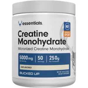 BUCKED UP CREATINE MONOHYDRATE UNFLAVORED 50 SERVINGS