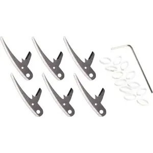 SWHACKER REPLACEMENT BLADES LEVI MORGAN CURVED 125GR 6PACK