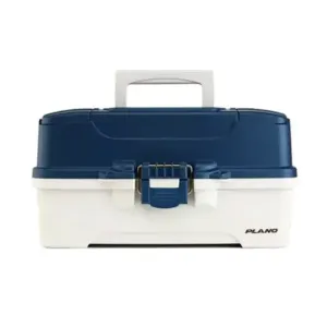 THREE-TRAY TACKLE BOX BLUE/WHITE