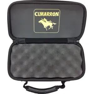 CIMMARON REVOLVER CASE LARGE 5.5 TO 8 BARREL BLACK