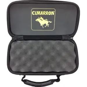 CIMMARON REVOLVER CASE SMALL 3.5 TO 5.5 BARREL BLACK